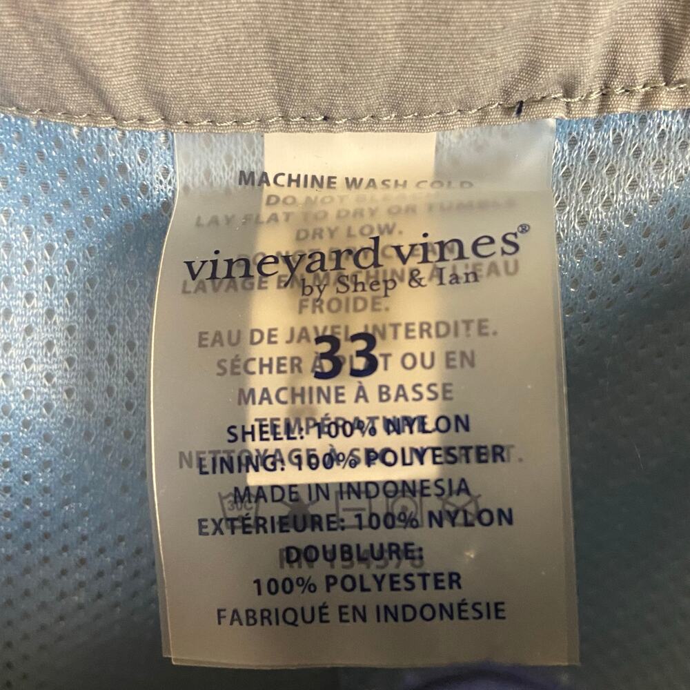 Vineyard Vines Men's Montauk Swim Trunks 7" Ultimate Gray Size 33 - Picture 6 of 9